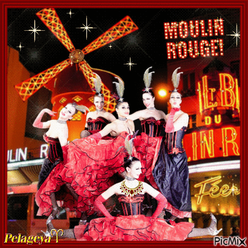 ♥‿♥Moulin Rouge - Darmowy animowany GIF