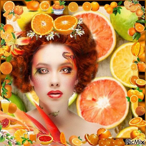 Oranges - Darmowy animowany GIF