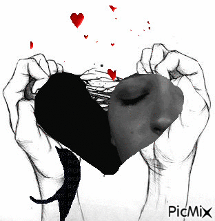 Roto su corazón - 無料のアニメーション GIF