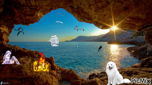 grotta - Ingyenes animált GIF
