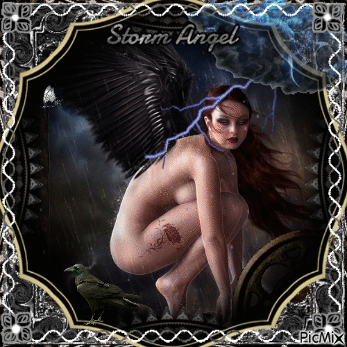 Storm Angel - Free animated GIF