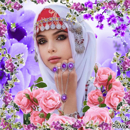 Muslim Beauty - Gratis animeret GIF