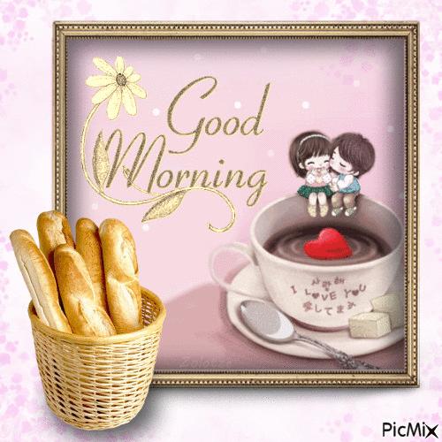 💝 Good Morning! 💝 - Gratis animeret GIF