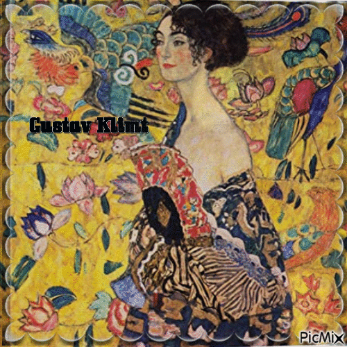 Gustav Klimt - Безплатен анимиран GIF