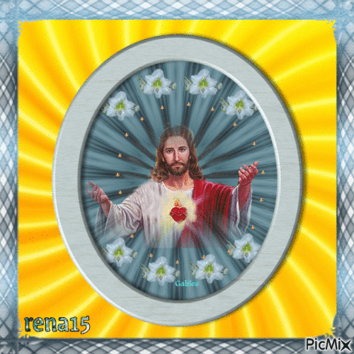 JEZUS - Darmowy animowany GIF