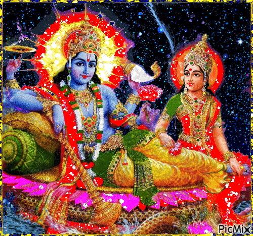 боги Индии - GIF animé gratuit
