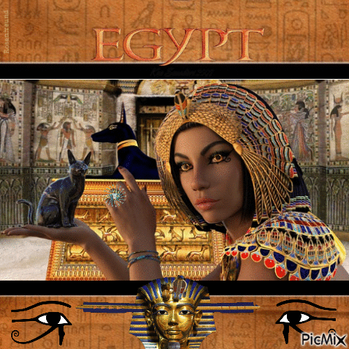 Ägyptische Schönheit - Ilmainen animoitu GIF