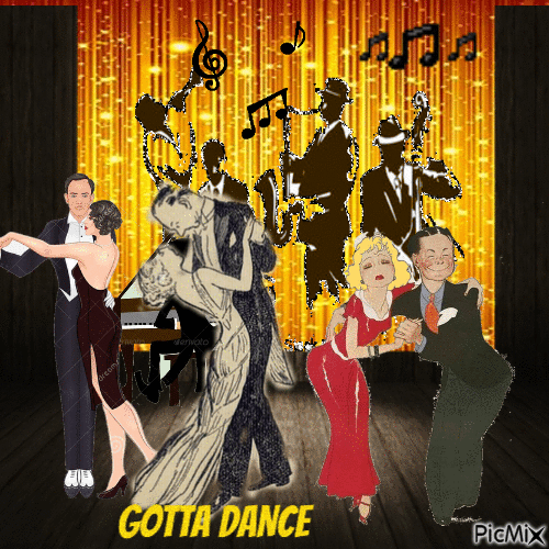 GOTTA DANCE - Zdarma animovaný GIF