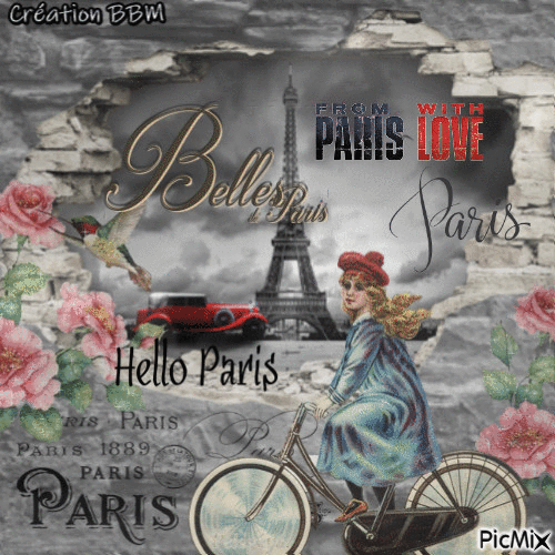 Paris par BBM - GIF animate gratis