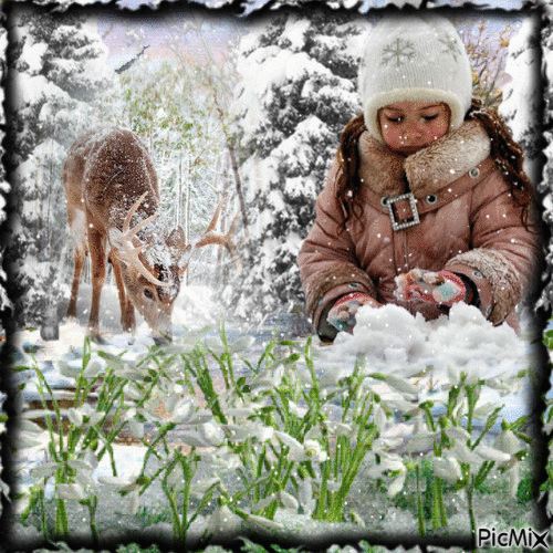 Kış - Ingyenes animált GIF