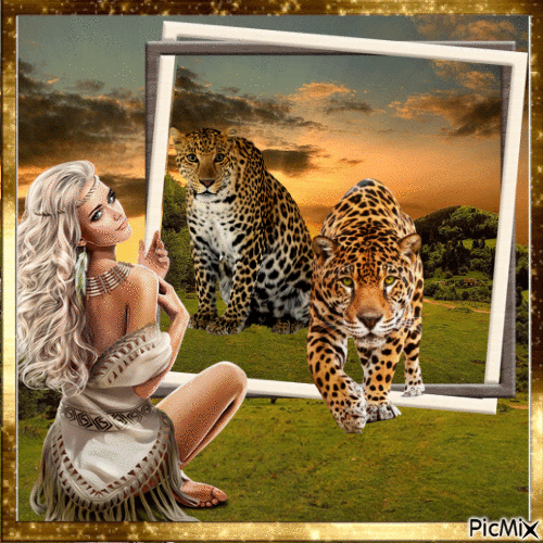 léopard - Besplatni animirani GIF