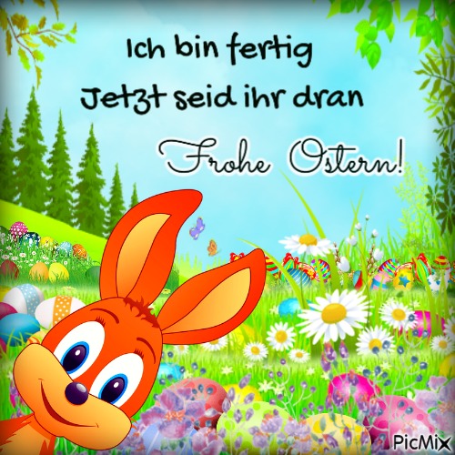 Frohe Ostern - zadarmo png