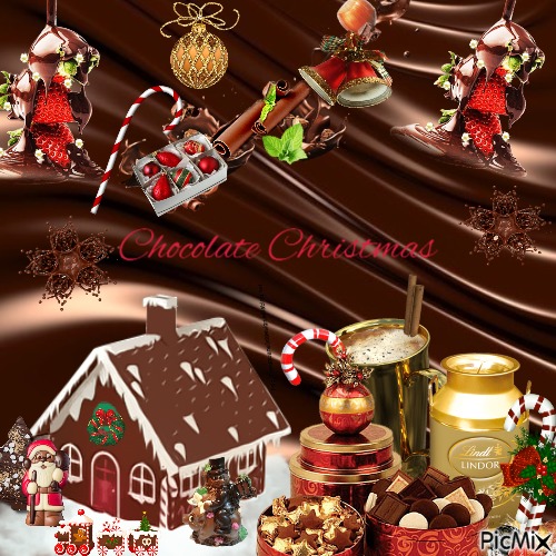 Chocolate Christmas - zdarma png