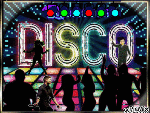 Disco - Bezmaksas animēts GIF