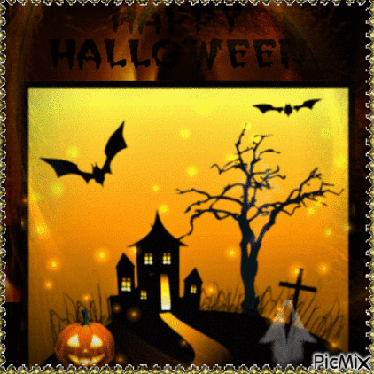 halloween - GIF animado grátis
