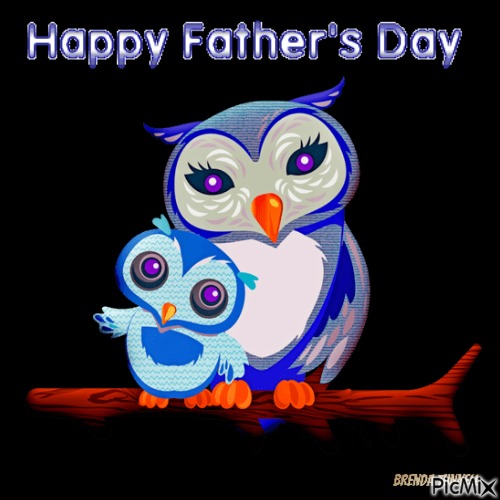 fathers day owl - zadarmo png