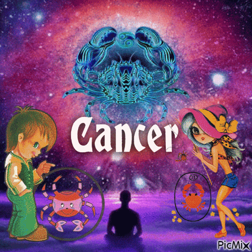 Signo Cancer - Gratis animeret GIF