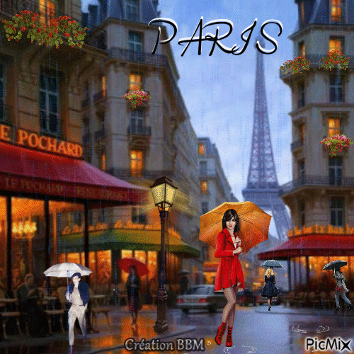 Paris par BBM - GIF เคลื่อนไหวฟรี