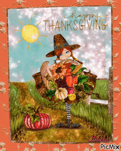Happy Thanksgiving #2 - Бесплатный анимированный гифка