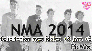 one direction nma 2014 - Free animated GIF