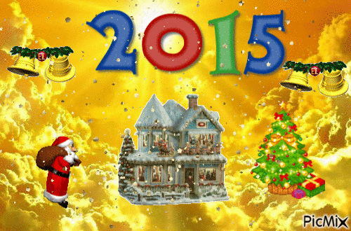 weihnachten 2015 - GIF เคลื่อนไหวฟรี