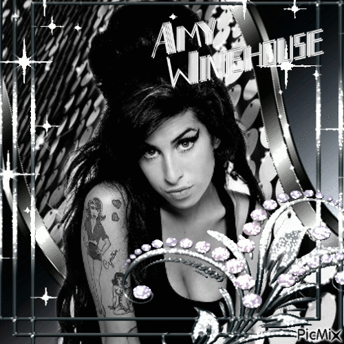 Amy Winehouse - Бесплатный анимированный гифка