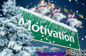 MOTIVATION D'HIVER - Free animated GIF
