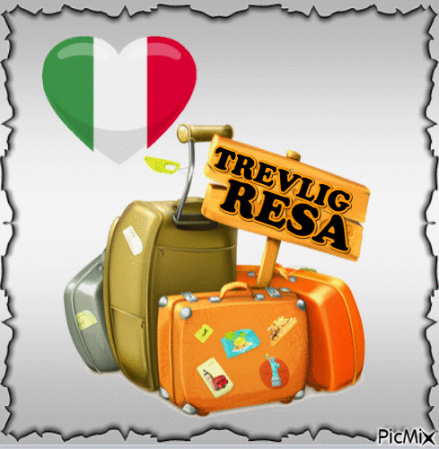 trevlig resa - italien - 無料のアニメーション GIF