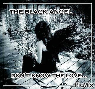 The black angel... - безплатен png