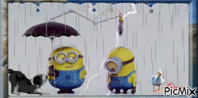 Pioggia - Darmowy animowany GIF