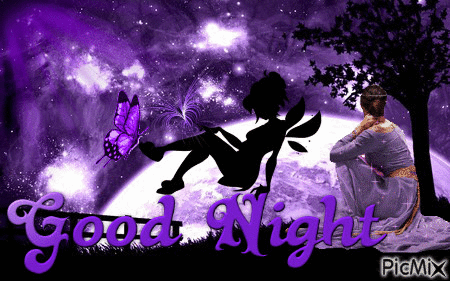 Good Night - Animovaný GIF zadarmo
