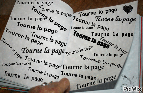 Tourne la page - Бесплатни анимирани ГИФ