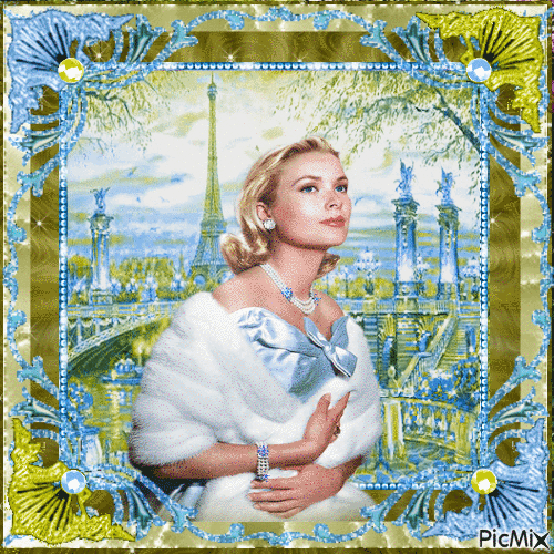 Grace Kelly, Actrice américaine - Free animated GIF