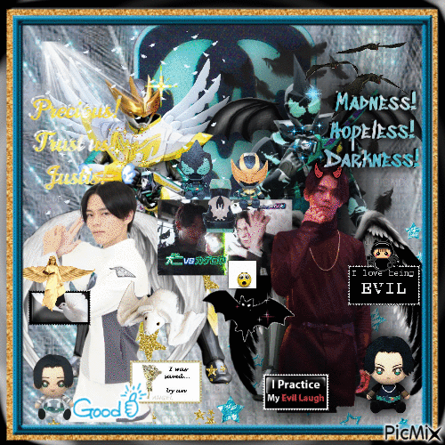 Daiji Igarashi & Kagero/Kamen Rider Live & Evil - Free animated GIF