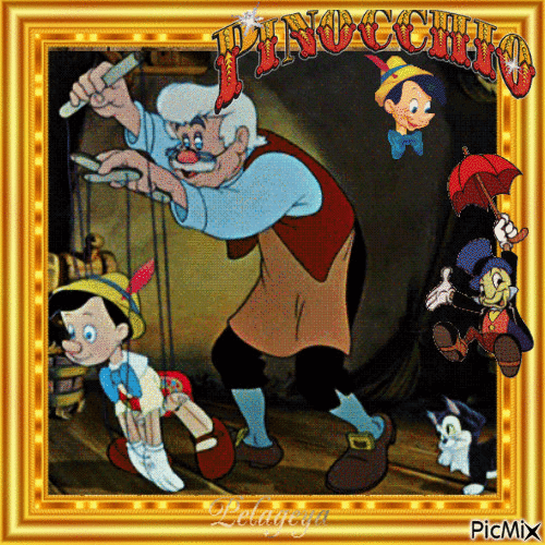 Pinocchio - Besplatni animirani GIF