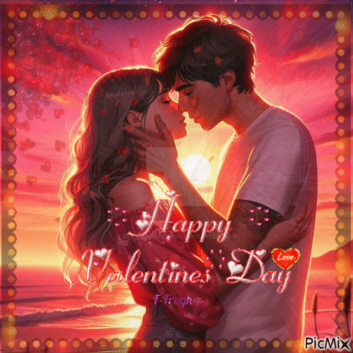 happy valentines day - Безплатен анимиран GIF