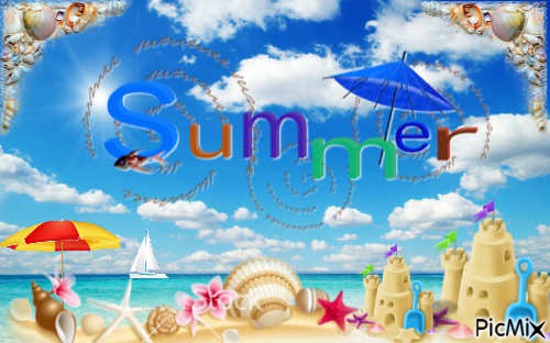 Summer - PNG gratuit