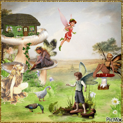 fairy land - Zdarma animovaný GIF