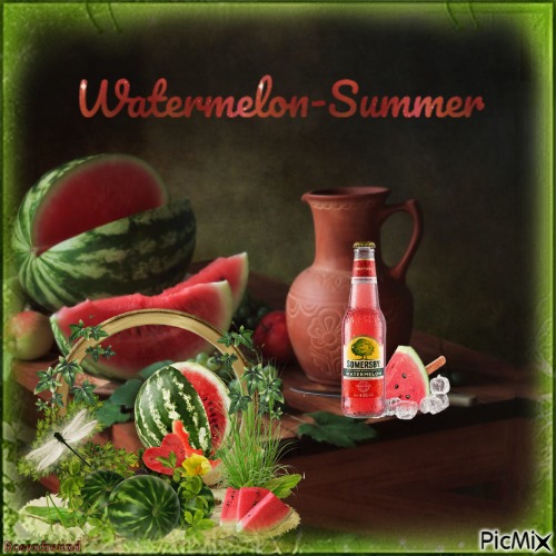 Wassermelone - png gratis