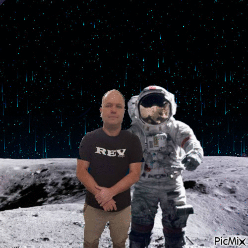 Rev on the Moon - Free animated GIF