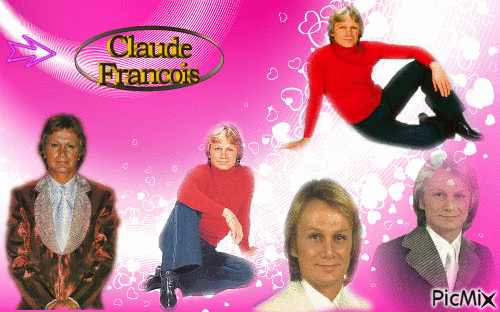 claude françois - Δωρεάν κινούμενο GIF