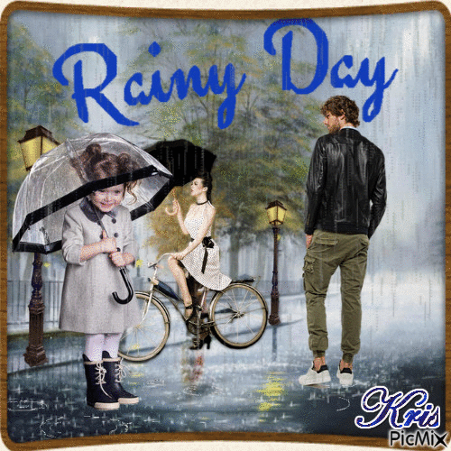 gloomy day 🌹🌼 - Бесплатный анимированный гифка