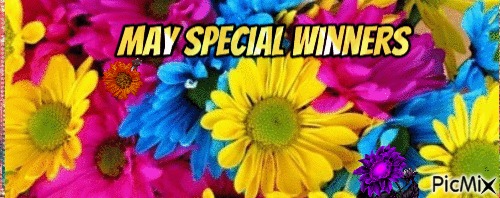 May Special Winners - png gratuito