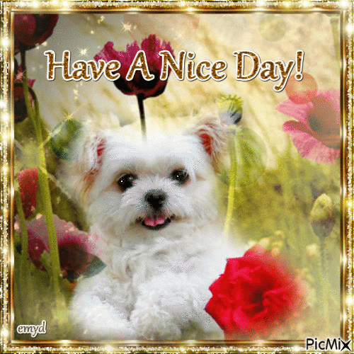 Have a nice day! - Nemokamas animacinis gif