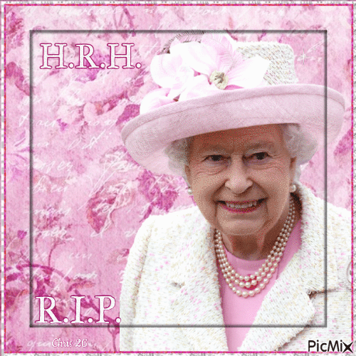 H.R.H. {Queen Elizabeth} - GIF animado grátis