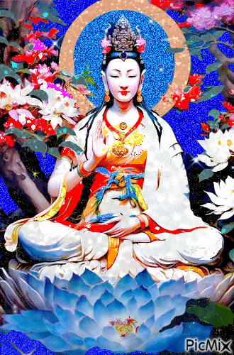боги Тибета - Бесплатный анимированный гифка