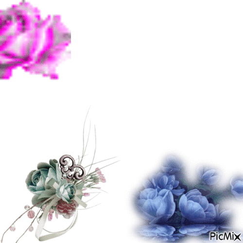 Fleurs - GIF animado grátis