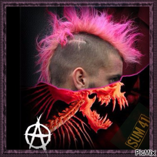 Pink Punk !!!! - png ฟรี