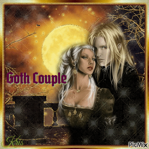 Amour gothique - Besplatni animirani GIF