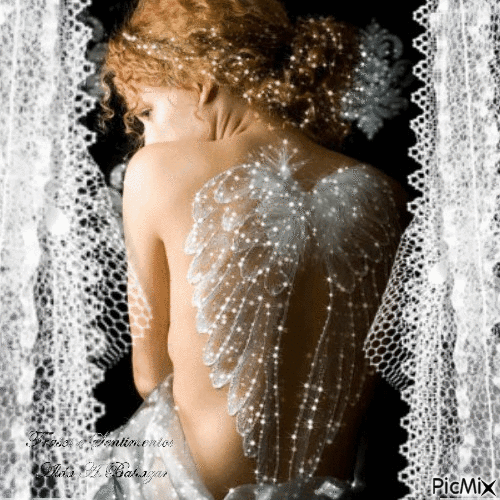 Mulher anjo - Free animated GIF